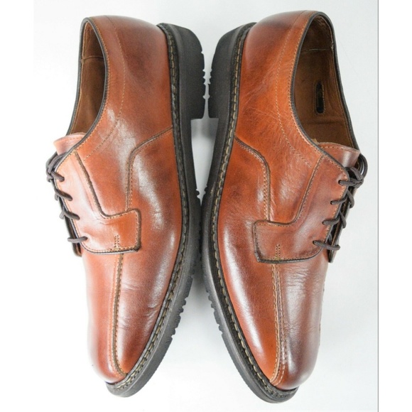 Allen Edmonds Mapleton Men's Brown Leather Loafers - Picture 6 of 8